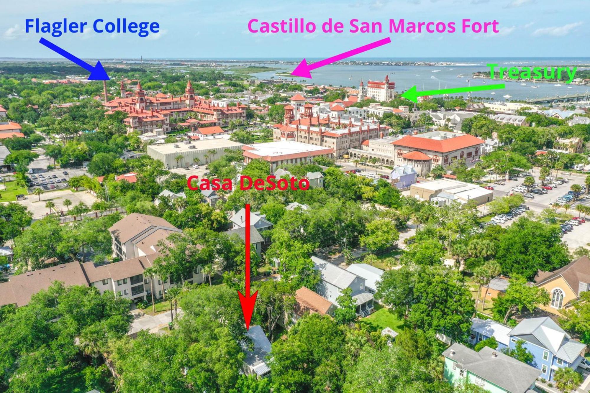 Casa Desoto - Luxury Downtown Oasis Βίλα St. Augustine Εξωτερικό φωτογραφία